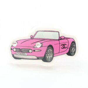 Chanel Brooch CC Logo Car Motif